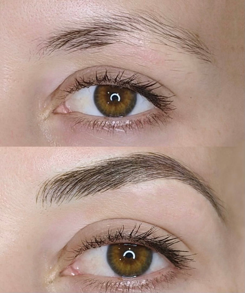 What semi-permanent brow technique am I suited to, based on my skin type?